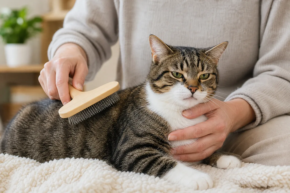 Toiletter un chat qui déteste ça : la méthode en douceur